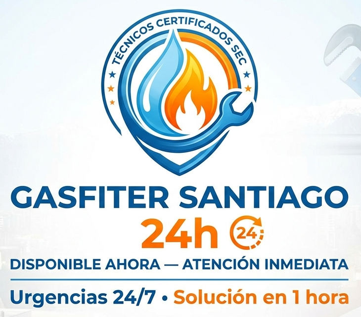 Logo Gasfiter Santiago 24h
